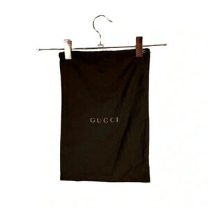 Gucci Brown Cotton 9.5” x 13” Dustbag Storage Dust Bag